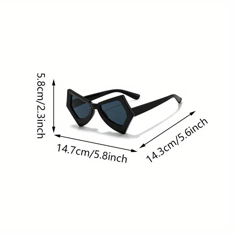 RETRO BUTTERFLY CAT EYE FASHION SUNGLASSES