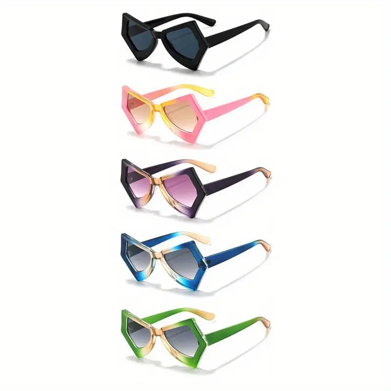 RETRO BUTTERFLY CAT EYE FASHION SUNGLASSES