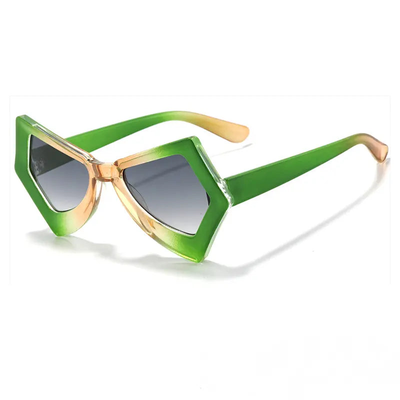 RETRO BUTTERFLY CAT EYE FASHION SUNGLASSES