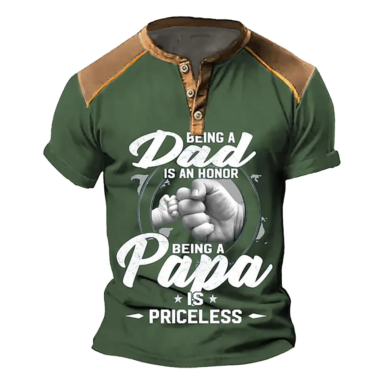 PHILLY TREASURE MEN 3D PRINT SHORT SLEEVE V-NECK SHIRT