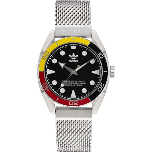 Adidas Gray Stainless Steel Sport Watch