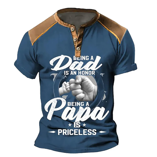 PHILLY TREASURE MEN 3D PRINT SHORT SLEEVE V-NECK SHIRT