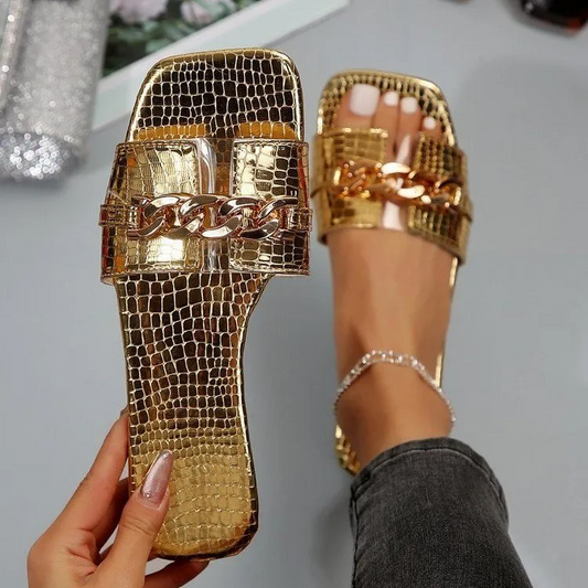 WOMEN'S FASHION FLAT SLIPPERS